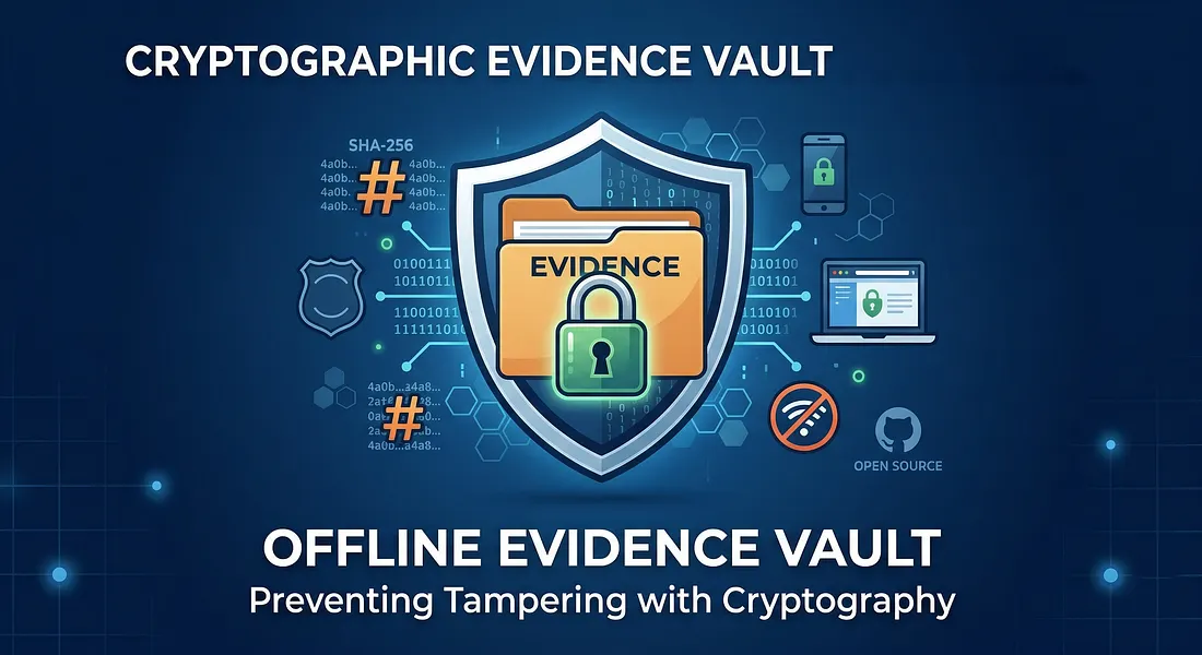 How I Built an Offline Cryptographic Evidence Vault